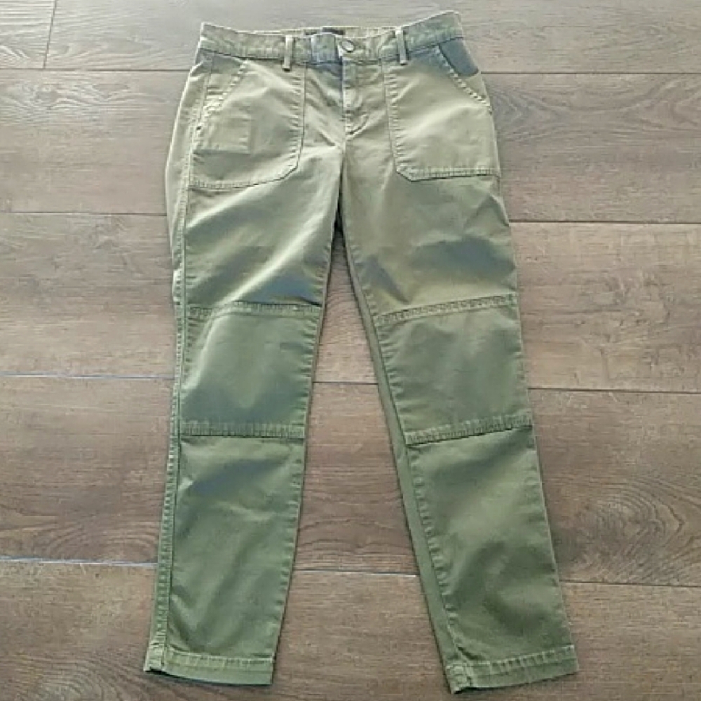 Vince Olive Green Military Cargo Pants 27